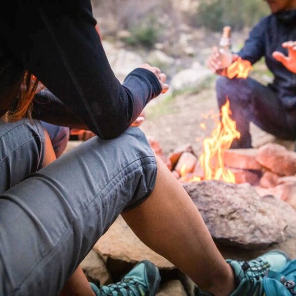 Kuhl NEW Womens Gray Grey Trekr Kapri Cropped Capri Pants 14 - Picture 2 of 16